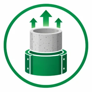 Faster demolding icon for spun pile and precast concrete early strength PCE