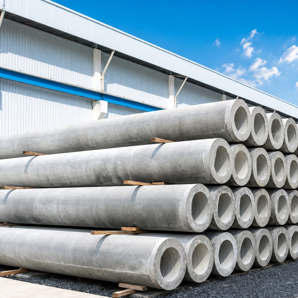 PHC spun pile concrete using PCE powder for high strength and efficient production