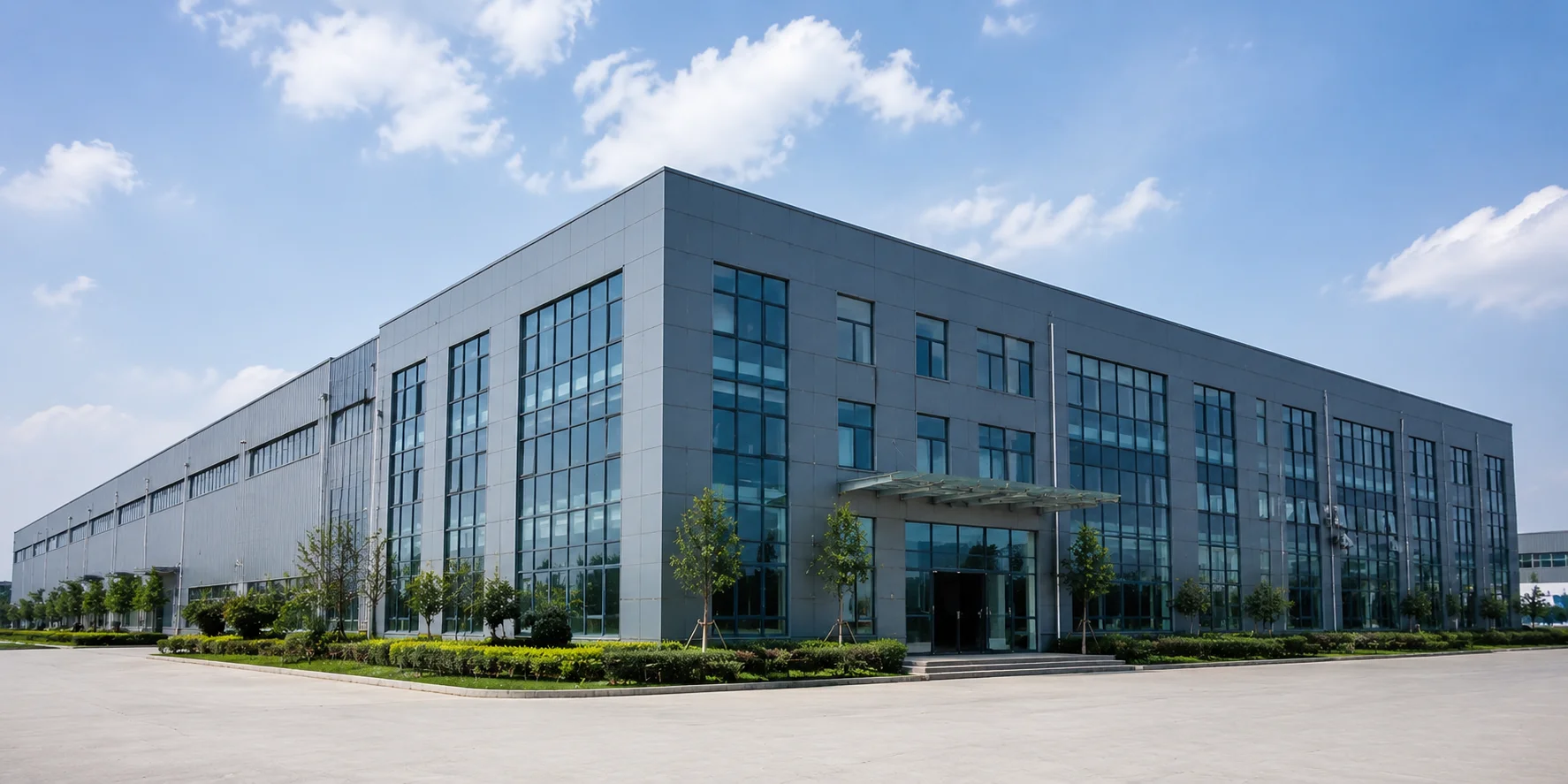 Polyvia production building