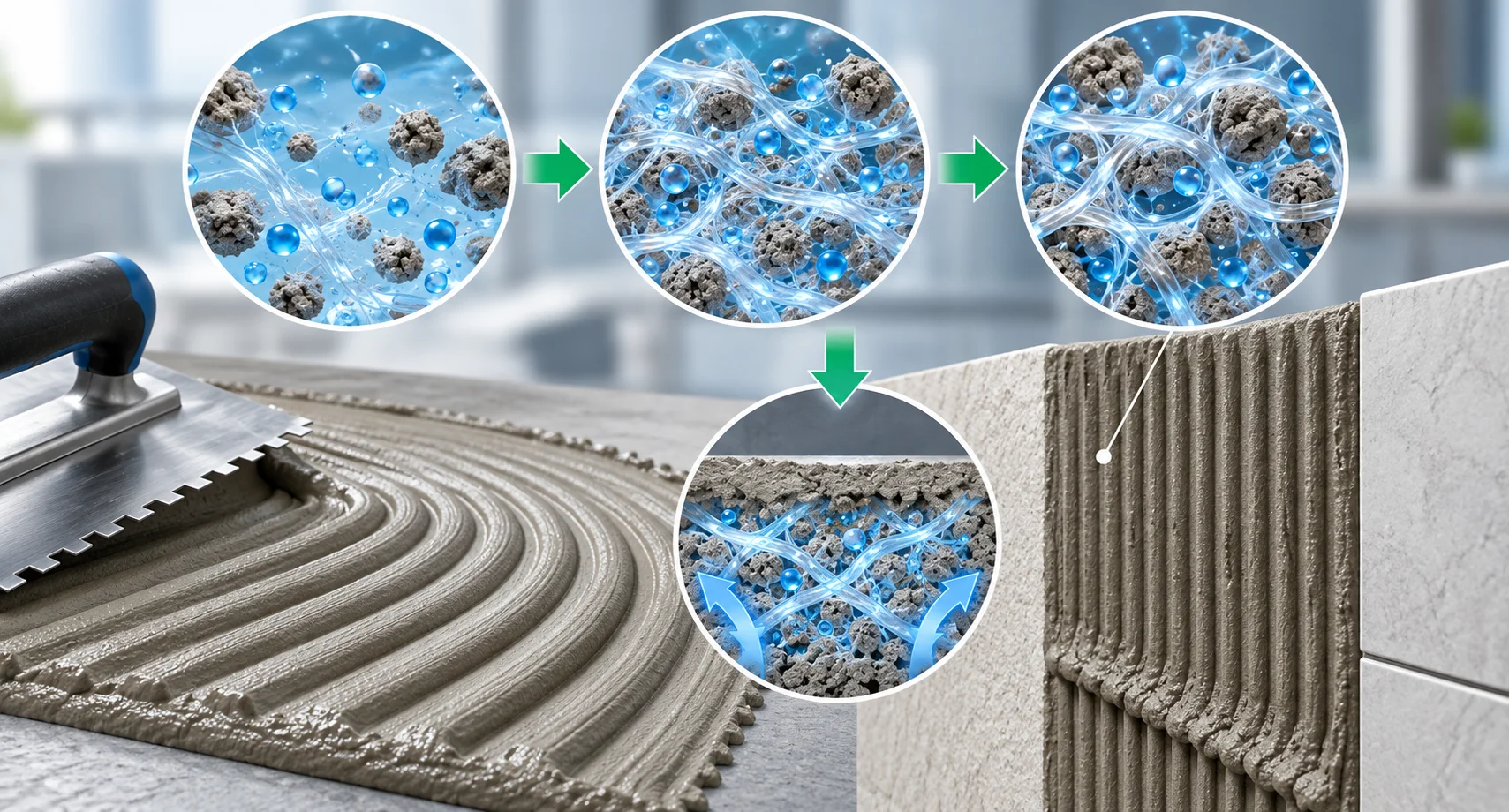 HPMC modifies viscosity, flow behavior and structural stability