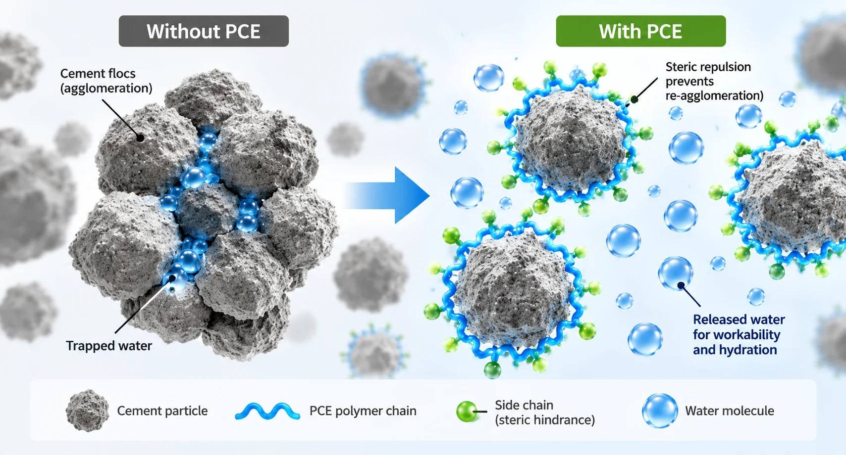 Improved Particle Dispersion