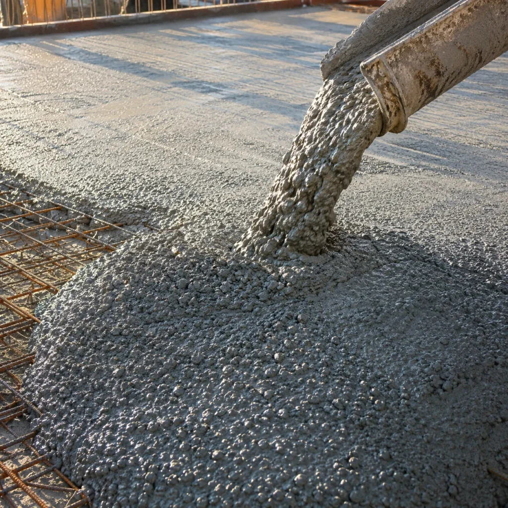 PCE Liquid application in ready-mix concrete