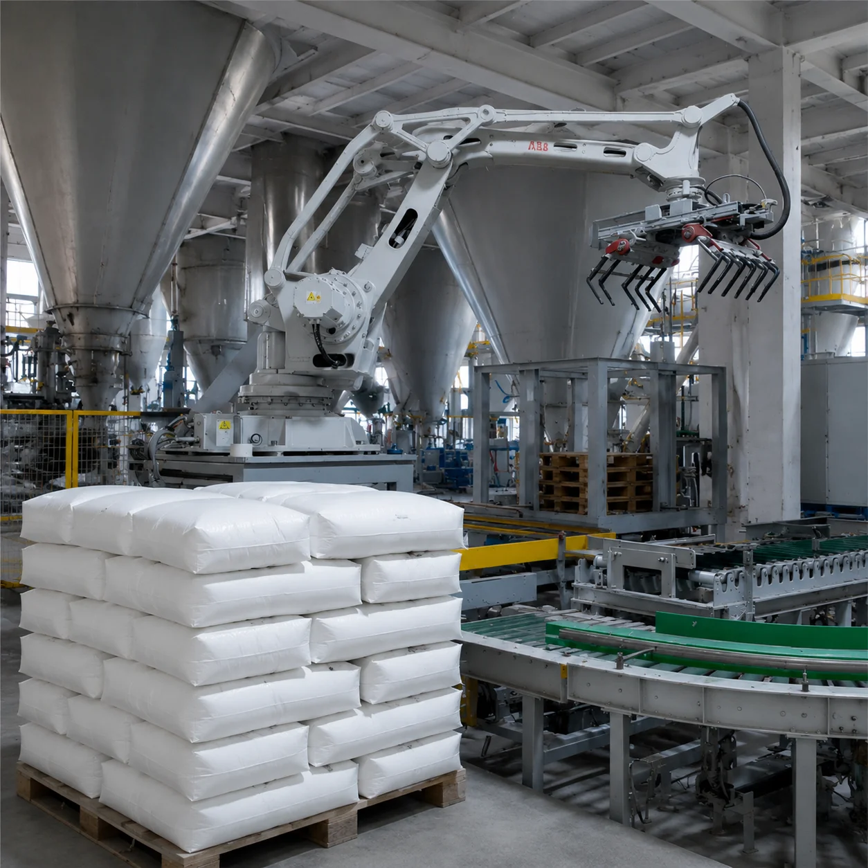 Materials scientist in a laboratory