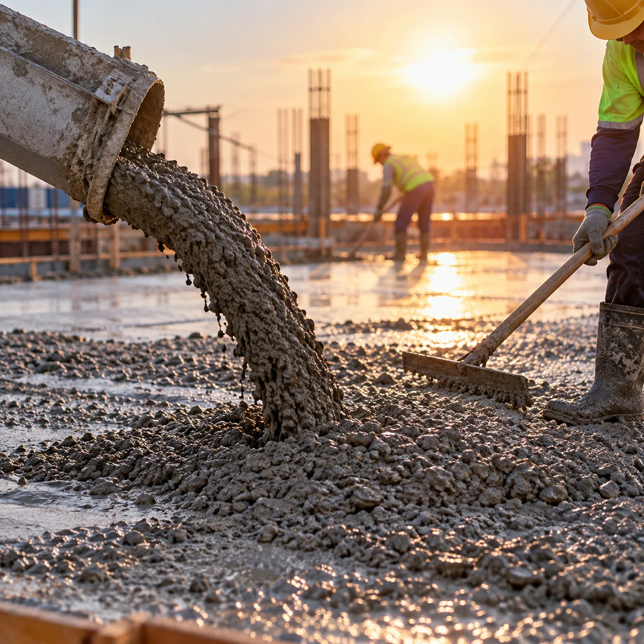 Hot-Weather Concrete