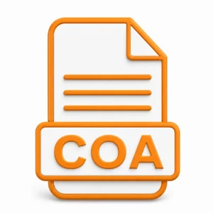 Certificate of Analysis COA request icon for POLYVIA products