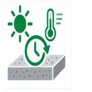 Sodium gluconate for hot-weather concrete applications